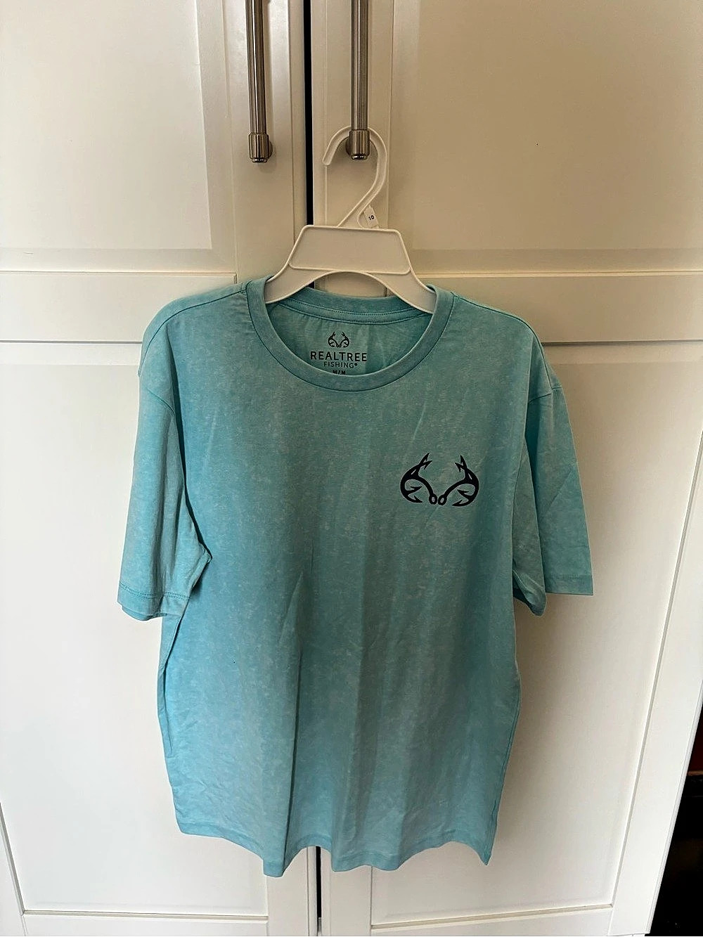 RealTree Off Shore Graphic Short Sleeve Tee in Blue